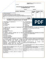 Prueba Electricidad 8°