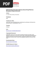 Switched Parasitic Patch Antenna Array Using Thirteen Hexagonal Shaped Elements