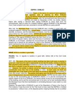 Depra V Dumlao FACTS: Plaintiff-Appellee, Francisco Depra, Is The Owner of A Parcel of Land Registered