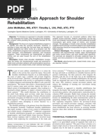 A Kinetic Chain Approach For Shoulder Rehab MCMULLEN PDF