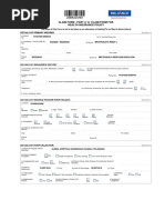 Claim Form - Part A' To 'Claim Form For Health Insurance Policy