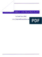 Volleyball Drills Practice Plan Book