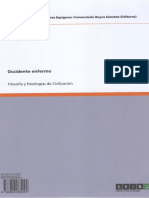 OCCIDENTE ENFERMO Filosofía y Patologías de Civilización PDF