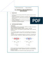 Evaluacion de Transistores