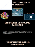 Metabolismo y Genetica Bacteriana