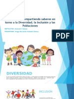 Actividad 3 - Compartiendo Saberes en Torno A La Diversidad, La Inclusión y Las Poblaciones