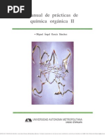 Manual de Prácticas de Química Orgánica II (GARCÍA Miguel A.)