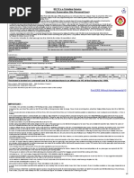 Irctcs E-Ticketing Service Electronic Reservation Slip (Personal User)