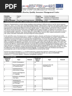 Course Outline For GE 5