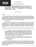 Petitioner Vs VS: Second Division