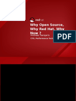 Why Open Source, Why Red Hat, Why Now ?: Andreas Tsangaris