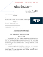 DC Circuit Court of Appeals Cross-State Air Pollution Per Curiam Judgment 10 1 2019