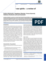 The Analysis of Raw Spirits-A Review Ofmethodology