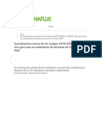 Iluminándonos Acerca de Los Códigos ASTM E2297 y E3022: Una Guía para Los Estándares de Lámparas de Luz UV para PND