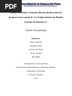 La Tragedia de Hamlet en La Obra Lacaniana