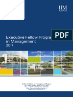 Executive Fellow Pragram