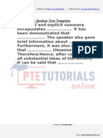 Pte SST Template