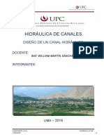 Trabajo Final de Hidráulica de Canales