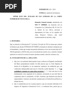 Apelación Sentencia de Alimentos 