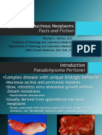 Appendix Mucinous Neoplasms