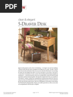 5 Drawer Desk