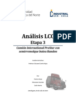 Análisis LCC Camión International ProStar Motor Cummins