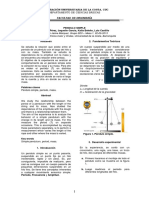 Informe de Pendulo Simple