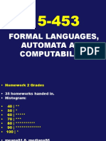 Formal Languages, Automata and Computability