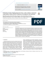 Production of Poly (3-Hydroxybutyrate) From A Dairy Industry Wastewater Using Bacillus Subtilis EPAH18: Bioprocess Development and Simulation