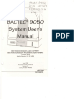 BD Bactec 9050 User Manual Compressed