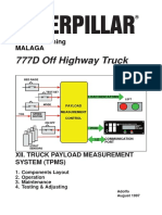 TPMS Payload System CAT 777D PDF