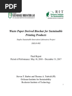 Waste Paper Biochar Project Final Report