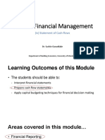 (IV) Statement of Cash-Flows