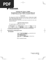 Yaskawa AC Drive L1000A Supplement To The L1000A Technical Manual