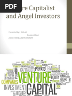 Venture Capitalist and Angel Investors: Presented By:-Aqib Ali Owais Siddiqui Jamia Hamdard University