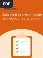 Guia para La Presentación de Alegaciones