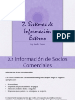 Sistemas de Informacion Externo