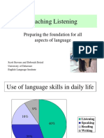 Teaching Listening