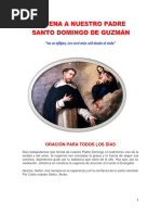 Novena A Santo Domingo de Guzmán