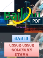 Bab III UNSUR - UNSUR GOLONGAN UTAMA