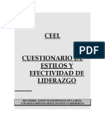 Test CEEL Liderazgo Cuadernillo