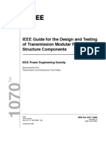 IEEE 1070-2006 Guide For The Design and Testing of Transmission Modular Restoration Structure Components