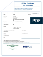 Iecex Certificate of Conformity