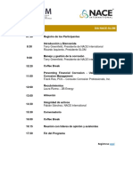 Programa de Conferencias XV Jornada