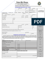 Membership Registration Form: Membership Re-Affirmation Pledge