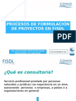 10 Noviembre 2017 Presentación Formulaciones Fisdl Ues