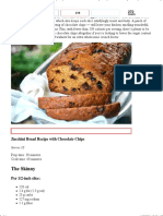 Zucchini Bread Recipe With Chocolate Chips Full