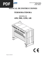 Manual Termobatidora