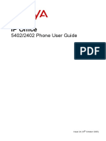 IP Office: 5402/2402 Phone User Guide