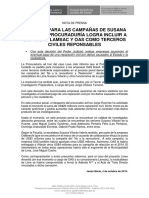 Nota de Prensa - Procuraduría Logra Incluir A Empresas Lamsac y Oas Como Terceros Civiles Reponsables